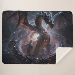 Dragon World – The Realm of Fire and Magic Sherpa Blanket