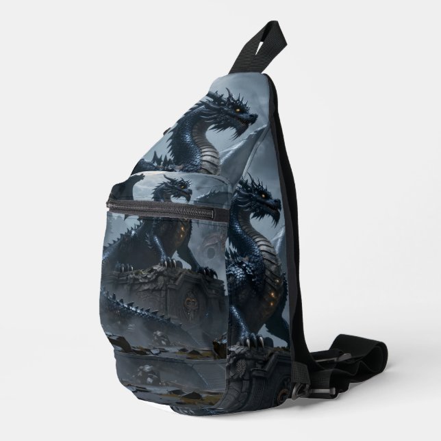Dragon World – The Realm of Fire and Magic Sling Bag (Right Corner)