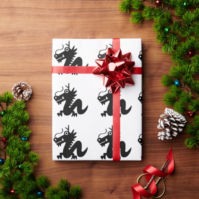 Dragon Wrapping Paper (Holiday Gift)