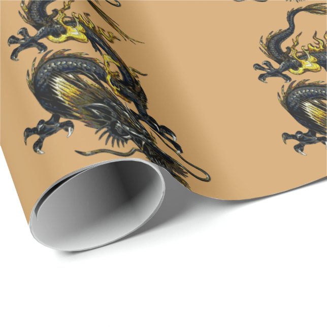 Dragon Wrapping Paper (Roll Corner)