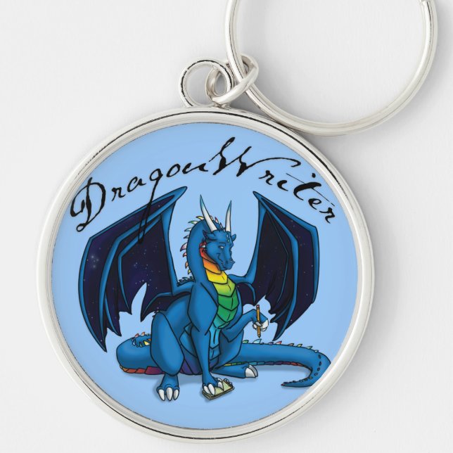 Dragon Writer Key Ring (Front)