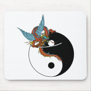 Dragon Yin Yang Gift Mouse Mat
