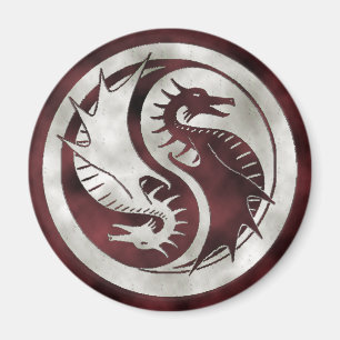 Dragon Yin Yang Magnet