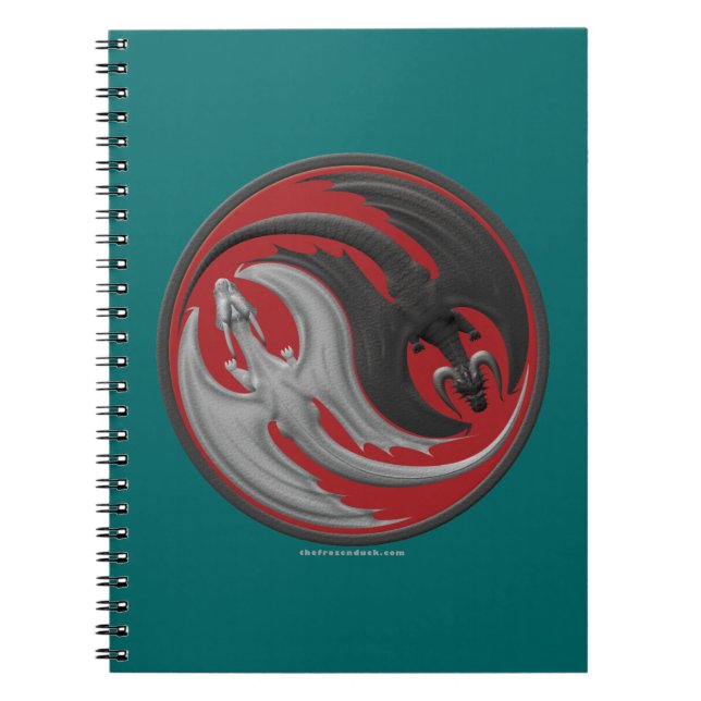 Dragon Yin-Yang Notebook (Front)