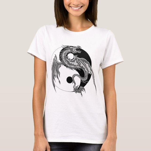Dragon Yin Yang T-Shirt (Front)