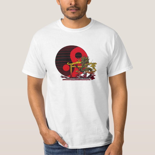 Dragon Yin Yang T-Shirt (Front)