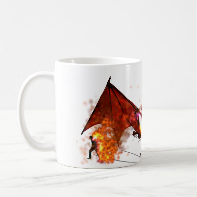 Dragon Zombie mug (Left)