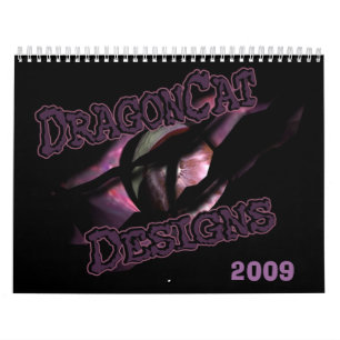 DragonCat Designs  2009 3D Dragons Calendar