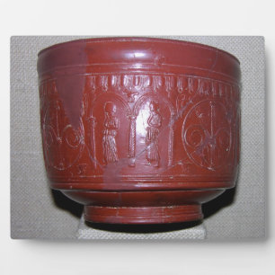 Dragondorff cup, from Graufesenque, c.150 BC (terr Plaque