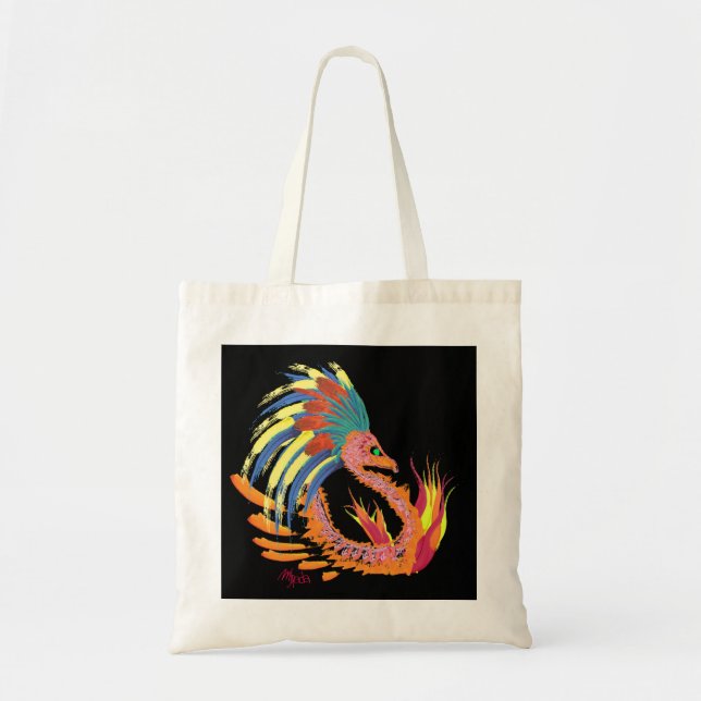 Dragone Fiammante Tote Bag (Front)