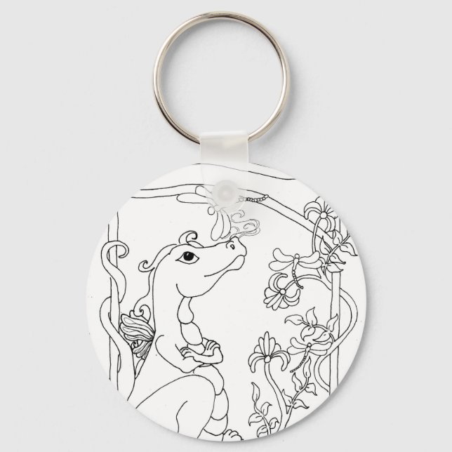 Dragonette Key Ring (Front)