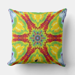 Dragoneye Kaleidoscope Pillow