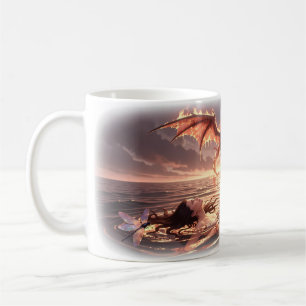 Dragonfire Ritual of Ocean Rebirth Art Mug