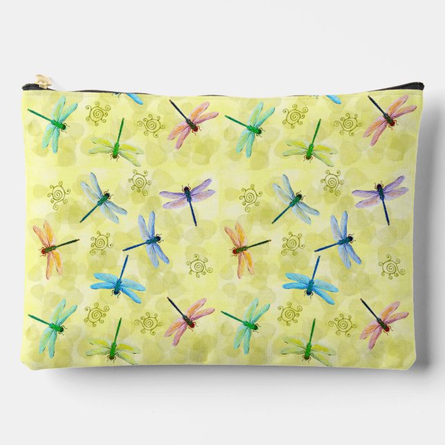 Dragonflies Accessory Pouch (Front)