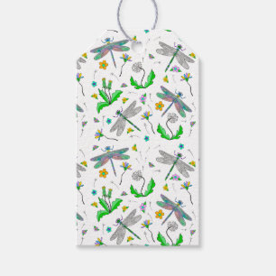 Dragonflies and Dandelions To and From Gift Tags