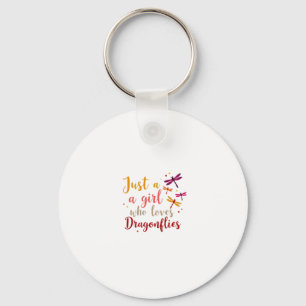 Dragonflies Animals Women Gift Idea Dragonfly (1) Key Ring