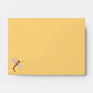 Dragonflies & Blue Country House Envelope