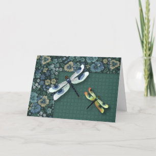 Dragonflies Card