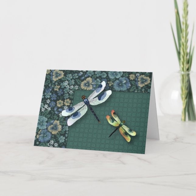 Dragonflies Card (Front)