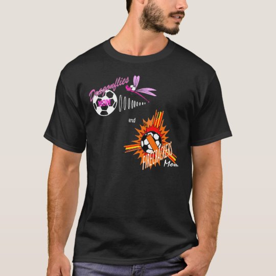 Dragonflies & Firecrackers Mum Tee