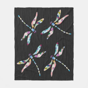 Dragonflies Fleece Blanket