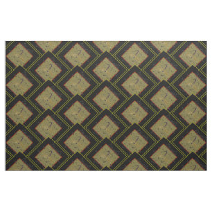 Dragonflies in Block Pattern Fabric