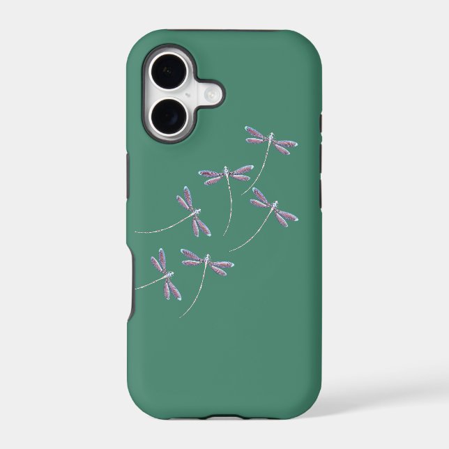 Dragonflies in flight (Back)