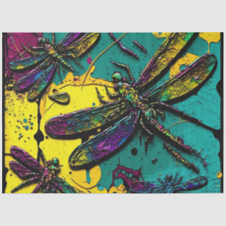 Dragonflies Large Gift Bag Tissue Paper
