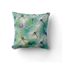 Dragonflies & Lotus Flower