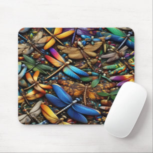 Dragonflies Mouse Mat