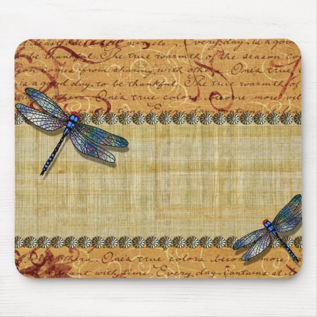 Dragonflies Mouse Mat (Front)