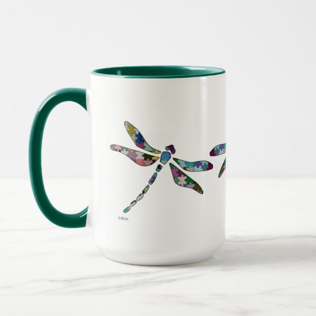 Dragonflies Mug (Left)