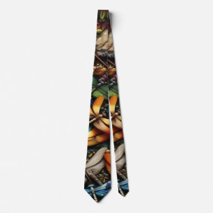 Dragonflies Neck Tie
