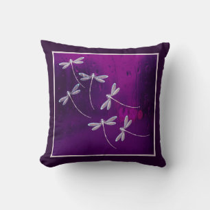 Dragonflies on water cushion