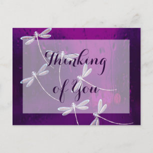 Dragonflies on water Everyday Postcard