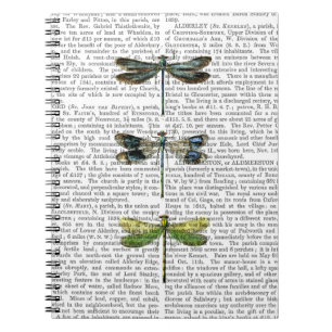 Dragonflies Print 3 Notebook