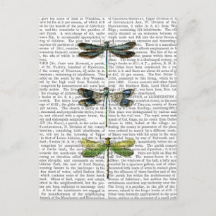 Dragonflies Print 3 Postcard