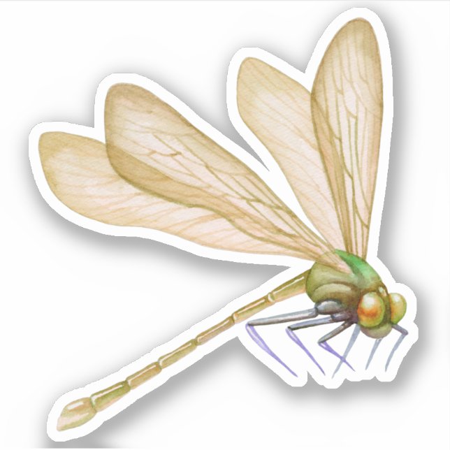 Dragonflies Sticker (Front)