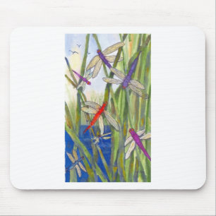Dragonflies Summer Mouse Mat