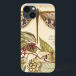 Dragonflies with Leaves and Fruit iPhone 13 Case<br><div class="desc">Dragonflies float above leaves bearing fruit in this piece by Vision Studio. The trio of insects blend amazingly well with their background, giving this print a lifelike quality. Order your copy today!</div>