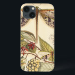 Dragonflies with Leaves and Fruit iPhone 13 Case<br><div class="desc">Dragonflies float above leaves bearing fruit in this piece by Vision Studio. The trio of insects blend amazingly well with their background,  giving this print a lifelike quality. Order your copy today!</div>
