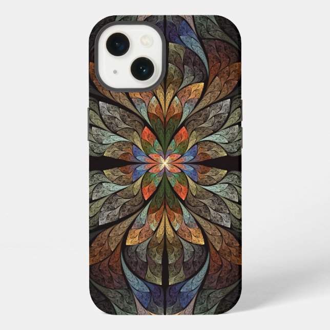 Dragonfly Abstract iPhone Case (Back)