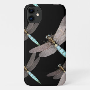 Dragonfly Air Force on Black Design iPhone 11 Case