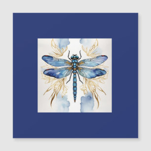 Dragonfly Alcohol Ink Magnetic Invitation