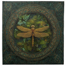 Dragonfly & Amber Glow Altar Cloth