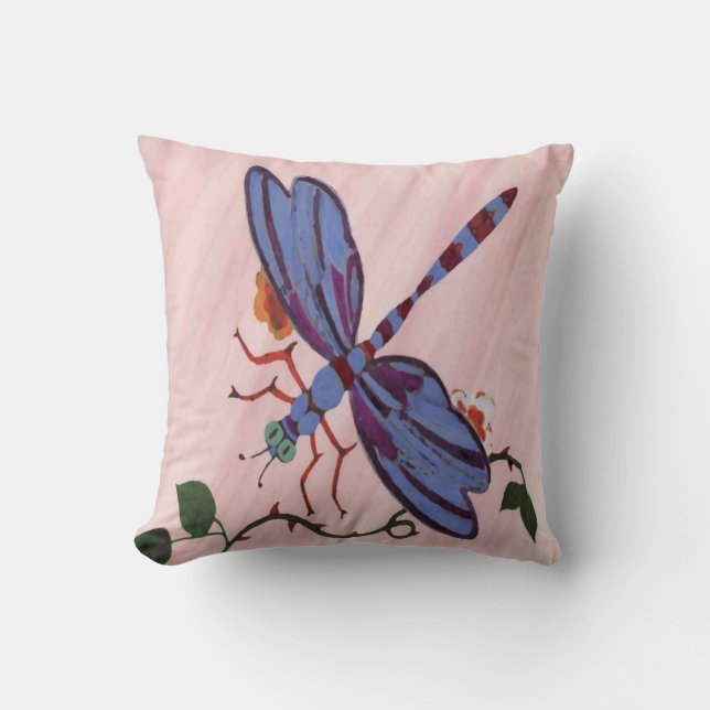Dragonfly American MoJo Pillows (Front)