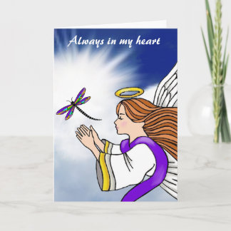 Dragonfly Angel Card