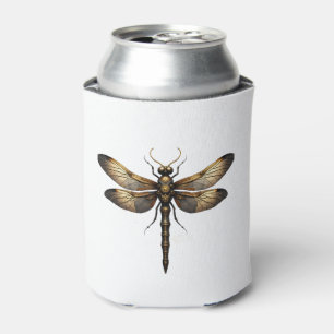 Dragonfly Animal Art Graphic Dragonfly (4) Can Cooler