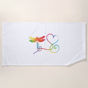 Dragonfly Animal Beach Towel