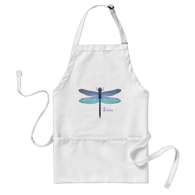 Dragonfly Apron for Adults and Kids (Front)